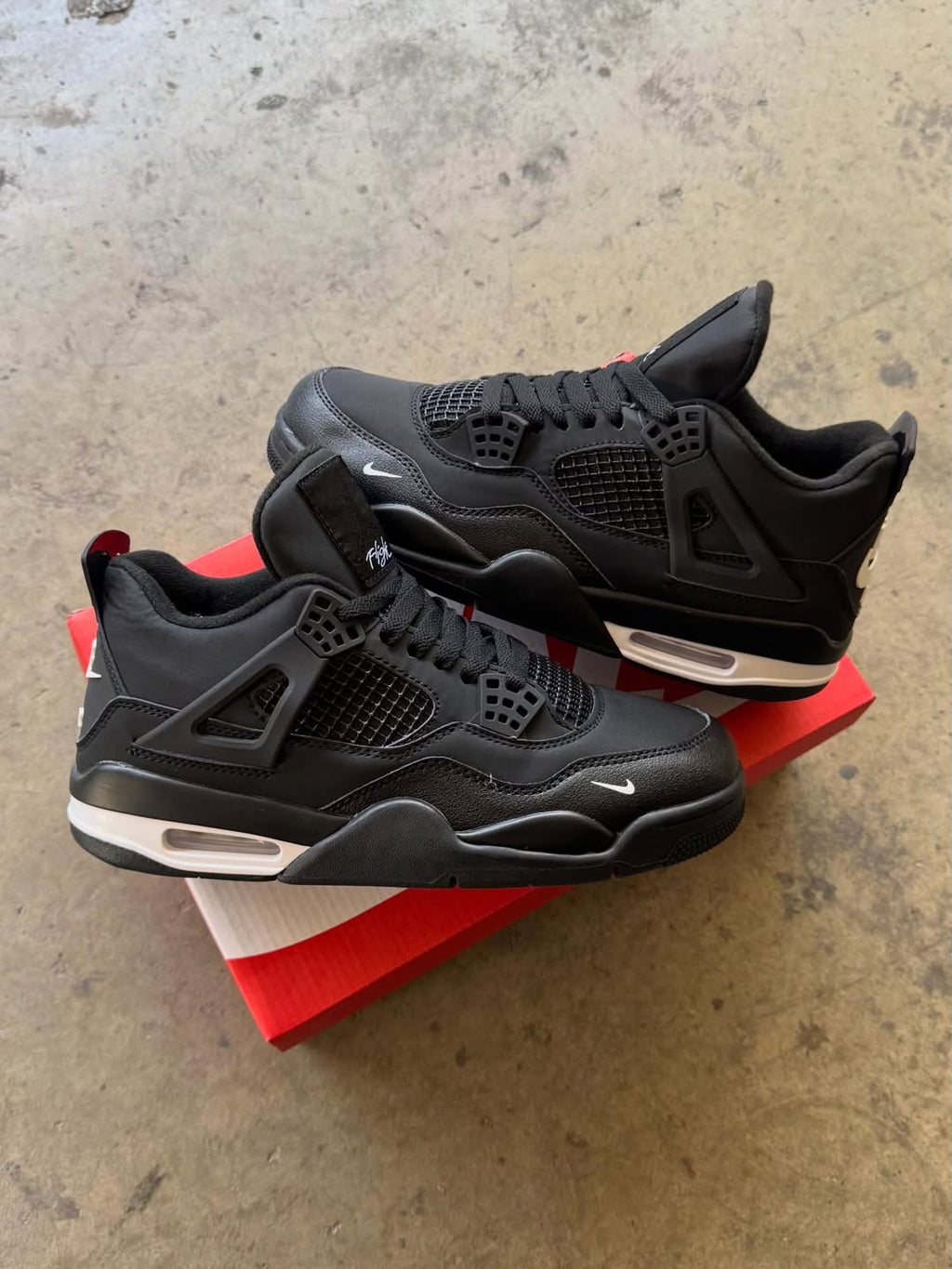 Jordan Retro 4 Nygel Black