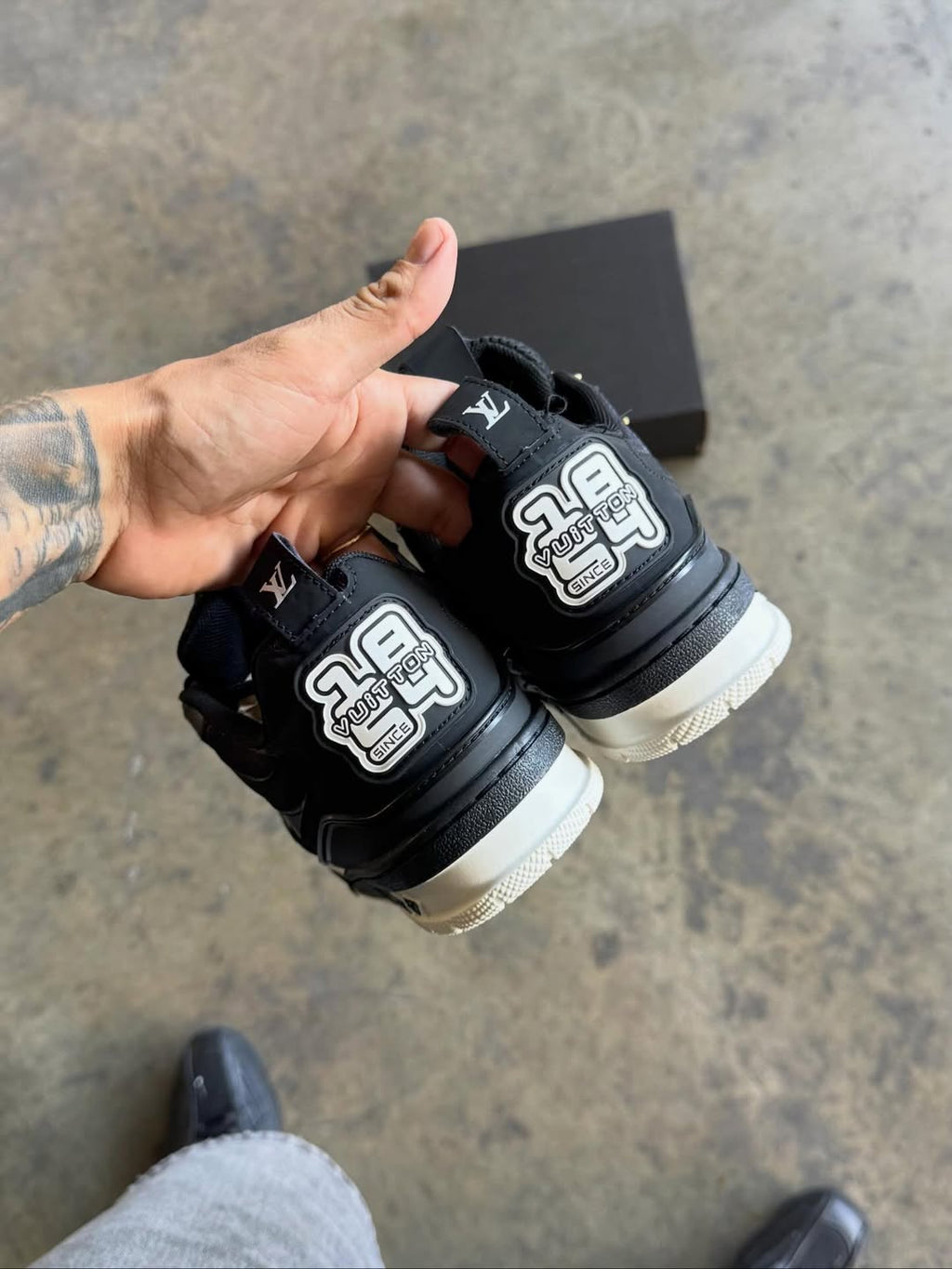 Louis Vuitton Skate Black