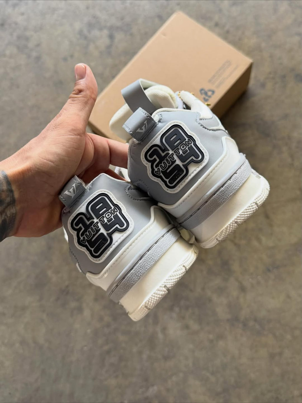 Louis Vuitton Skate Grey