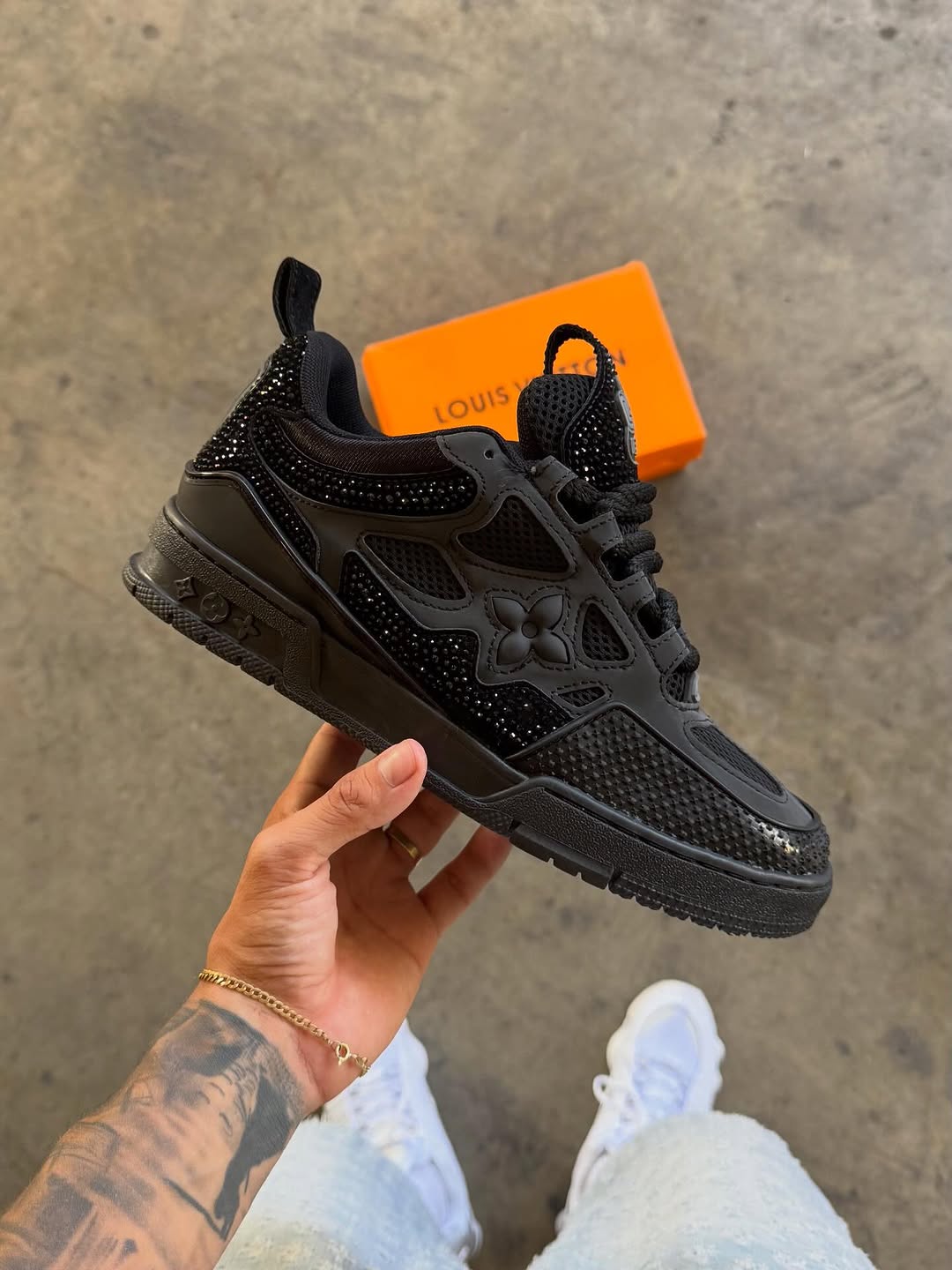 Louis Vuitton Skate Strass