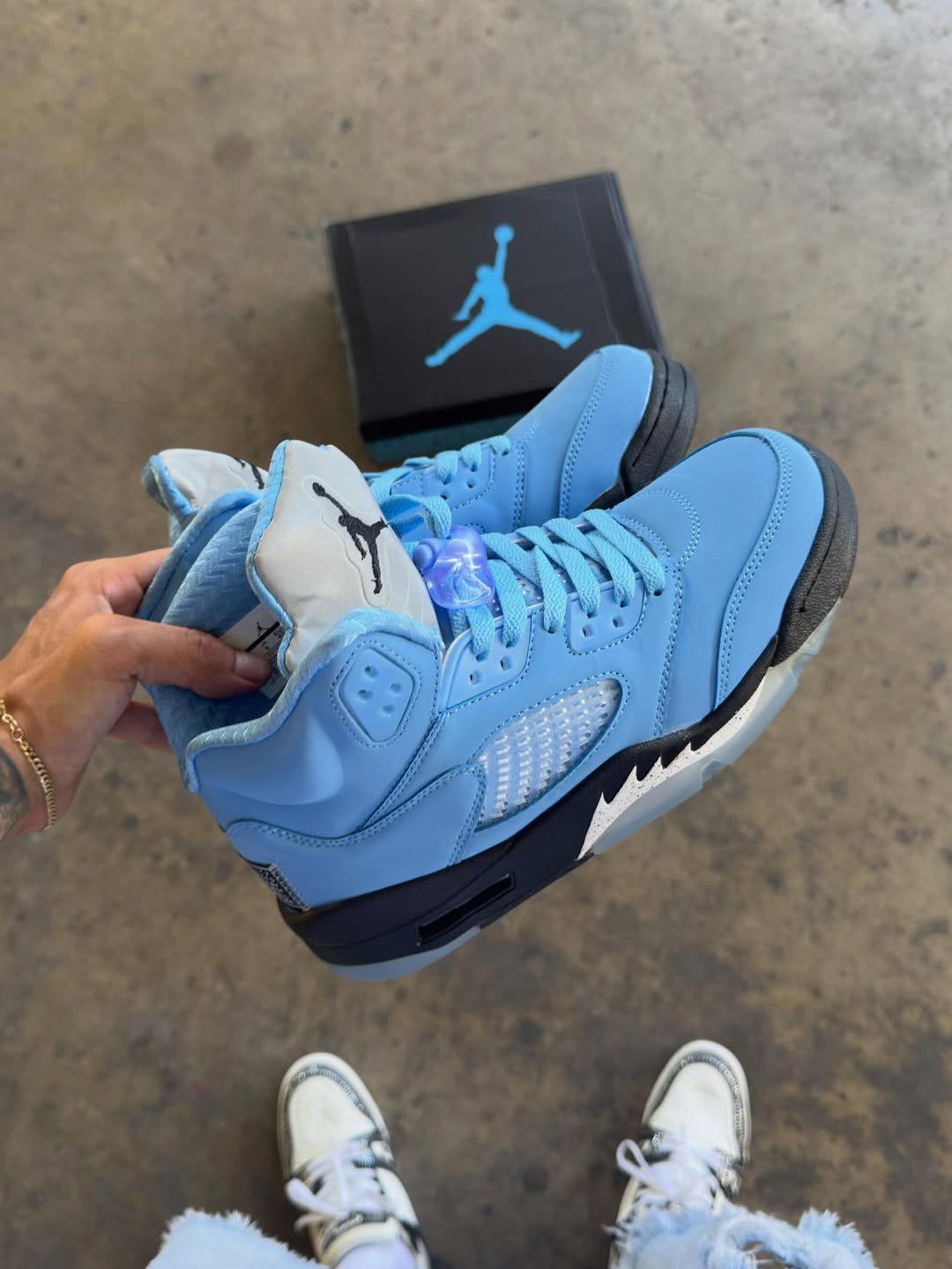 Jordan 5 Retro UNC University Blue