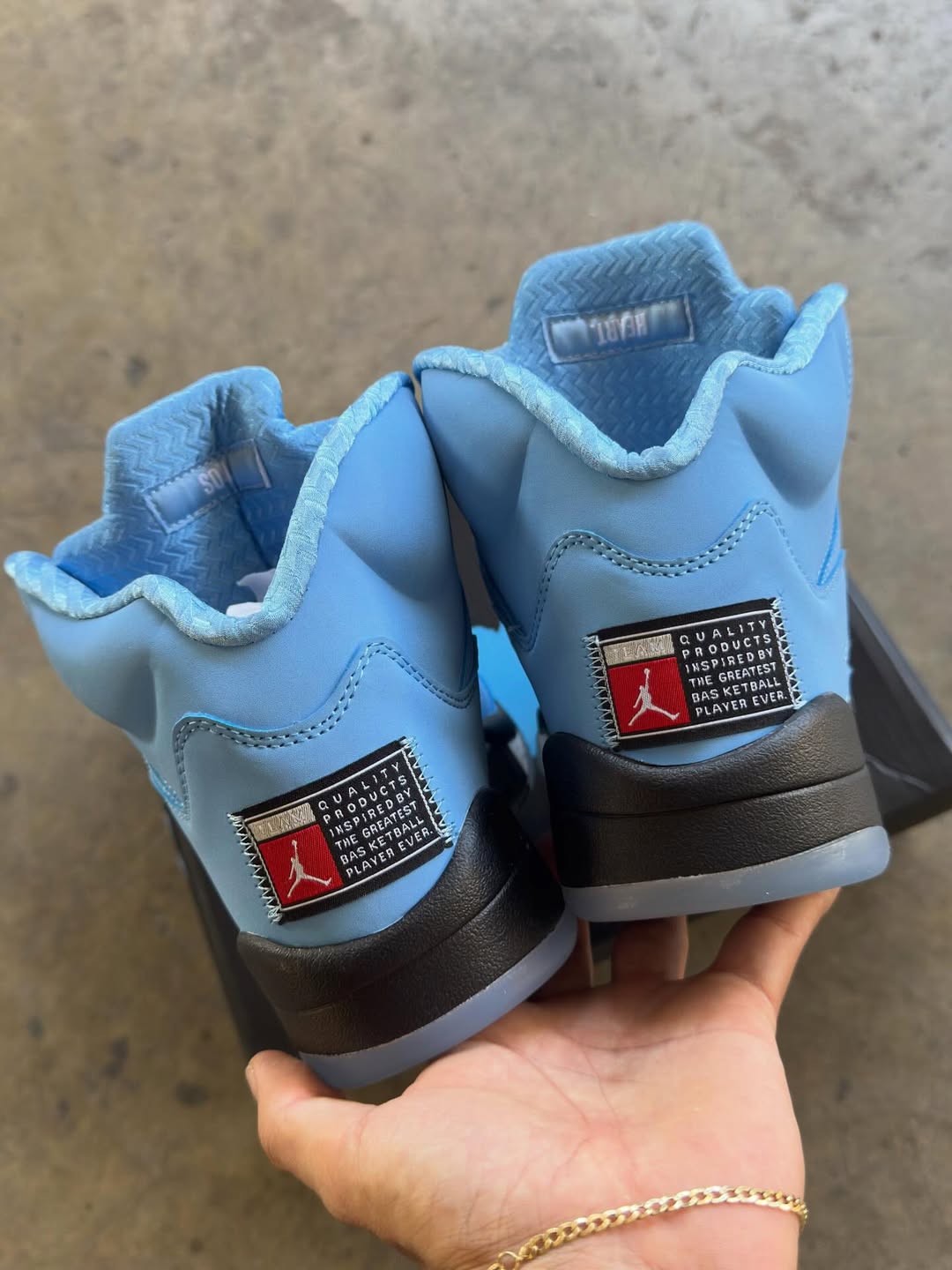 Jordan 5 Retro UNC University Blue